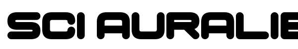 Sci Auralieph font preview
